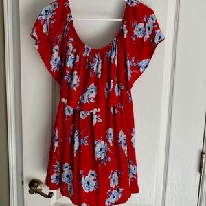 Torrid off shoulder blouse